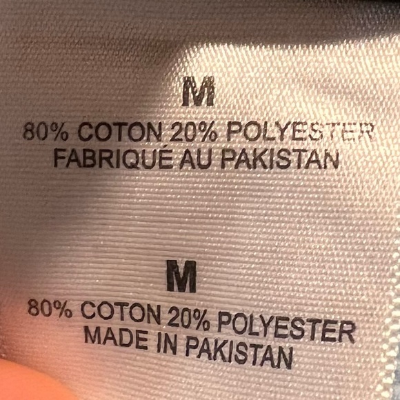 CottonNet Sky Blue Cotton Polyester Blend Zip Up Hooded Sweatshirt Size Medium - Picture 6 of 6